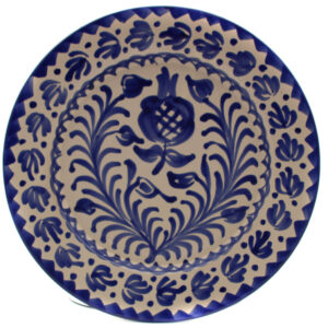 Ontbijtbord Blauw