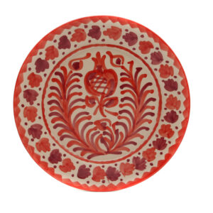 Ontbijtbord Rood en Roze