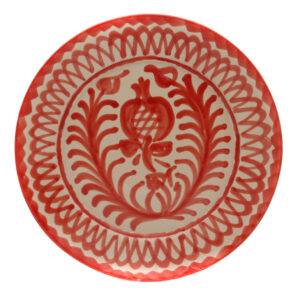 Ontbijtbord Rood