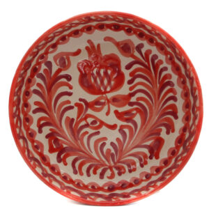 Bowl Rood/Roze (druk, 21 cm)