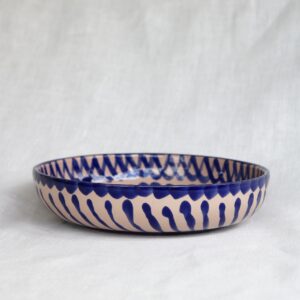 Bowl Blauw (druk, 21 cm)